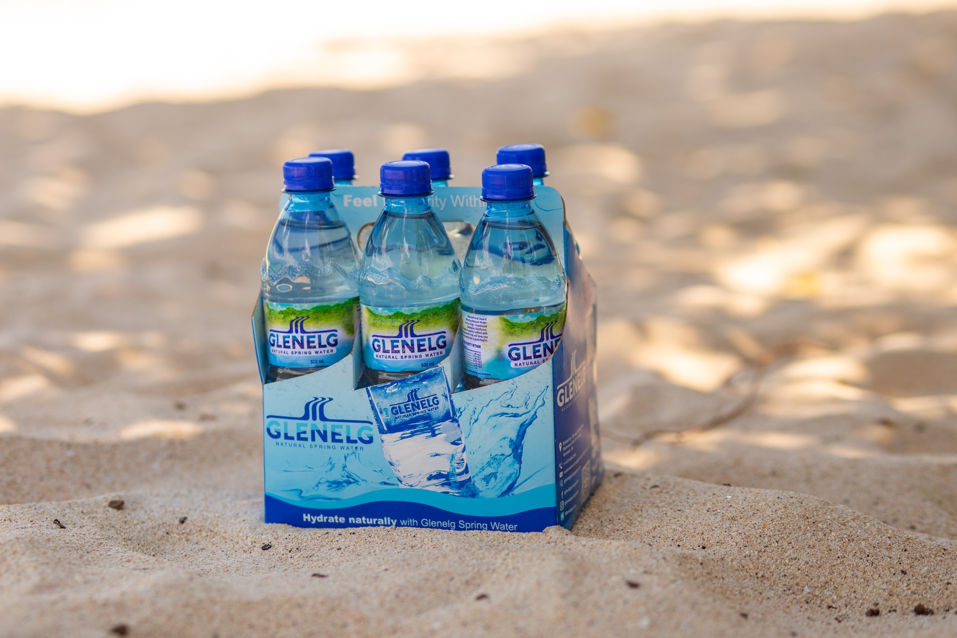 Glenelg six pack on Grand Anse beach